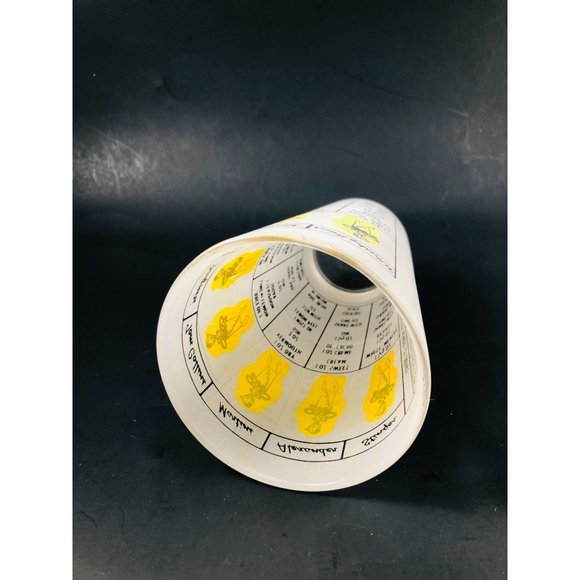 Vtg Federal Cocktail Mixer Shaker Glass Drink Recipes MCM Retro Bar 6” - Picture 4 of 6